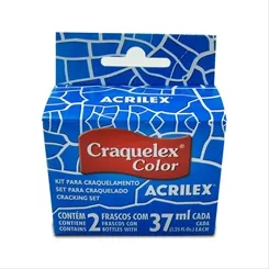 Craquelex Color - 37ml - Azul Turquesa - 501 - Acrilex