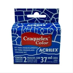 Craquelex Color - 37ml - Azul Intenso - 578 - Acrilex