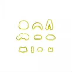 Cortador - Bonequinhas - 10 Peças - Bluestar