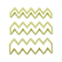 Cortador - Chevron - 3 Peças - Bluestar