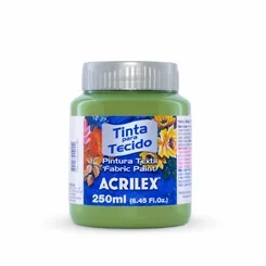 Tinta Tecido Fosca - 250ml - Verde Grama - 582 - Acrilex