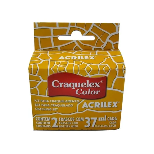 Craquelex Color - 37ml - Ouro - 201 - Acrilex