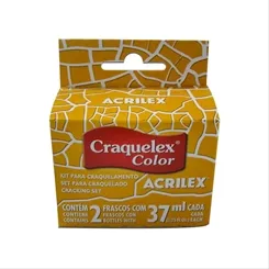 Craquelex Color - 37ml - Ouro - 201 - Acrilex
