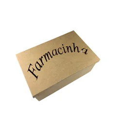 Caixa Farmacinha Lisa - 29x19x13cm