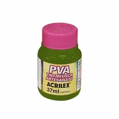 Tinta Plástica PVA - 37ml - Verde Oliva - 545 - Acrilex