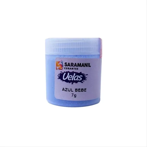 Corante para Velas - 33.042 - Azul Bebe - Saramanil