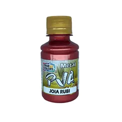 Tinta PVA Metal 100ml - Jóia Rubi - 7976 - True Colors