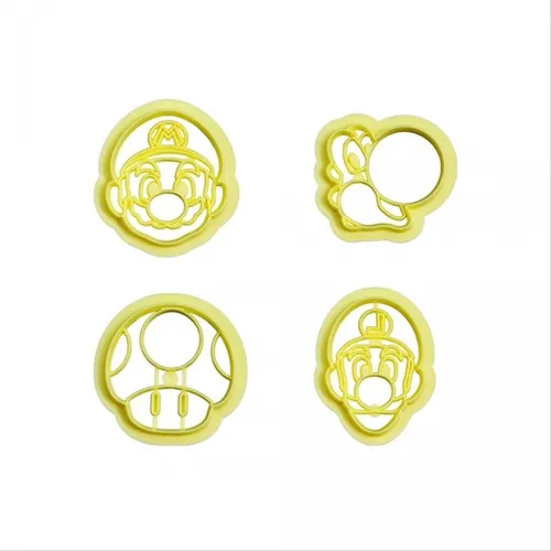 Cortador Kit Mário - 4 Peças - Bluestar