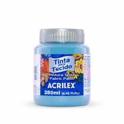 Tinta Tecido Fosca - 250ml - Azul Inverno - 584 - Acrilex