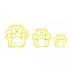 Cortador Standart - Patinhas - 6 Peças - Bluestar