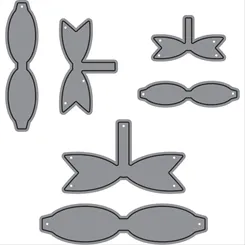 Faca p/ Corte - Grande Laços - 21524 - Toke e Crie