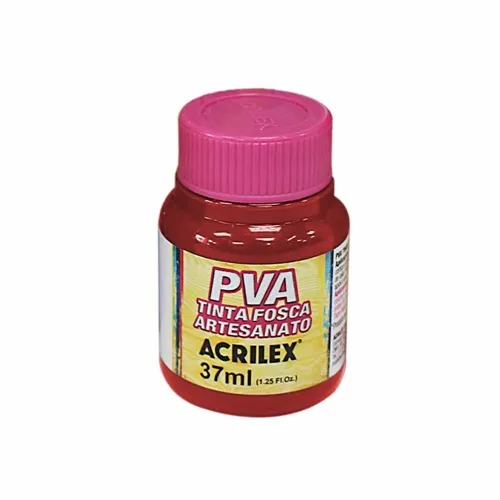 Tinta Plástica PVA - 37ml - Vinho - 565 - Acrilex