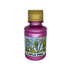 Tinta PVA Metal 100ml - Fluflu Pink - 7972 - True Colors