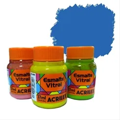 Esmalte Vitral - 37ml - Azul Celeste - 503 - Acrilex