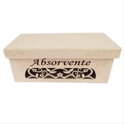 Caixa Absorvente Arabesco - 21x10x8cm