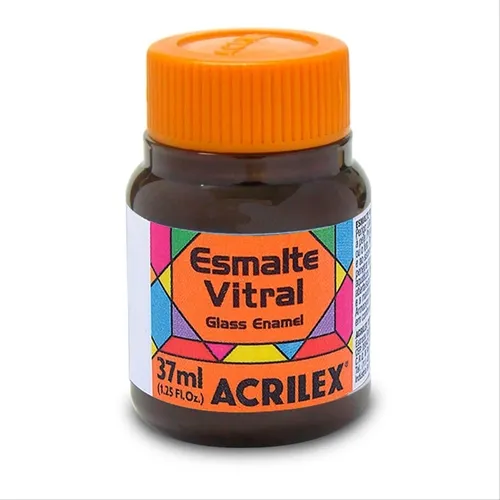 Esmalte Vitral - 37ml - Marrom - 531 - Acrilex
