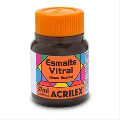 Esmalte Vitral - 37ml - Marrom - 531 - Acrilex