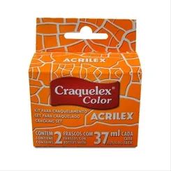 Craquelex Color - 37ml - Laranja Transparenre - 855 - Acrilex