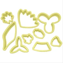 Cortador - Flores - 9 Peças - Bluestar