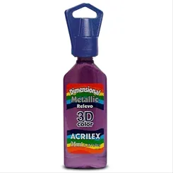 Dimensional Metálica - 35ml - Magenta - 549 - Acrilex
