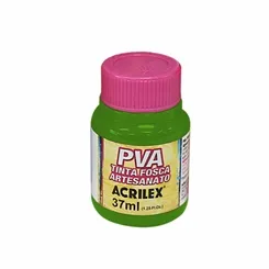 Tinta Plástica PVA - 37ml - Verde Pistache - 570 - Acrilex