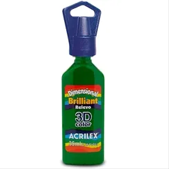 Dimensional Brilhante - 35ml - Verde Musgo - 513 - Acrilex