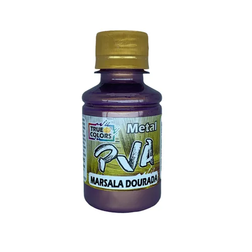 Tinta PVA Metal 100ml - Marsala - 7982 - True Colors