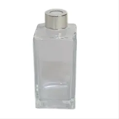 Difusor Square - 250ml - Rosca 28 - Tampa Prata - Serv Glass