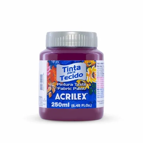 Tinta Tecido Fosca - 250ml - Uva - 995 - Acrilex
