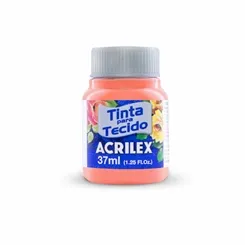 Tinta Tecido Fosca - 37ml - Papaya - 631 - Acrilex