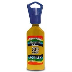 Dimensional Metálica - 35ml - Ouro - 532 - Acrilex