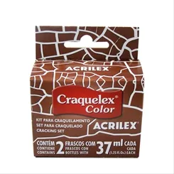 Craquelex Color - 37ml - Castanho Claro - 815 - Acrilex