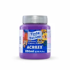 Tinta Tecido Fosca - 250ml - Violeta Cobalto - 540 - Acrilex