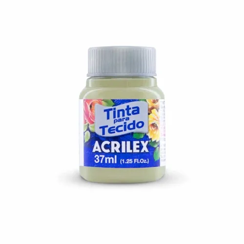 Tinta Tecido Fosca - 37ml - Verde Musgo Claro - 926 - Acrilex