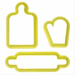 Cortador - Kit Cozinha - 3 peças - Bluestar