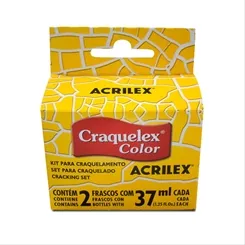 Craquelex Color - 37ml - Amarelo Ouro - 505 - Acrilex