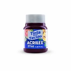 Tinta Tecido Fosca - 37ml - Berinjela - 996 - Acrilex