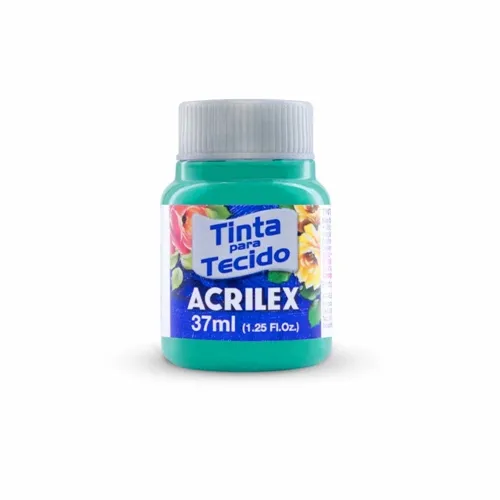 Tinta Tecido Fosca - 37ml - Menta - 990 - Acrilex