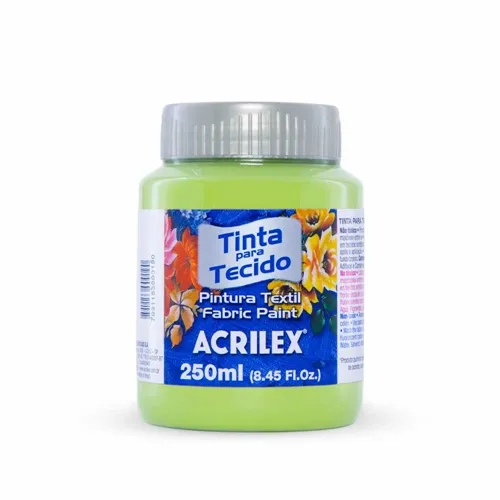 Tinta Tecido Fosca - 250ml - Verde Kiwi - 985 - Acrilex