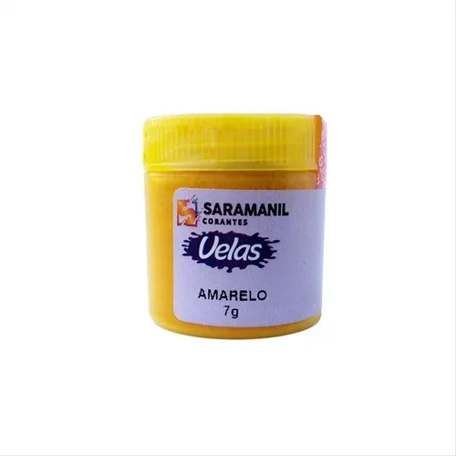 Corante para Velas - 33.001 - Amarelo 7g - Saramanil