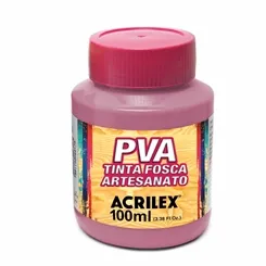 Tinta Plástica PVA - 100ml - Rosa Antigo - 828 - Acrilex