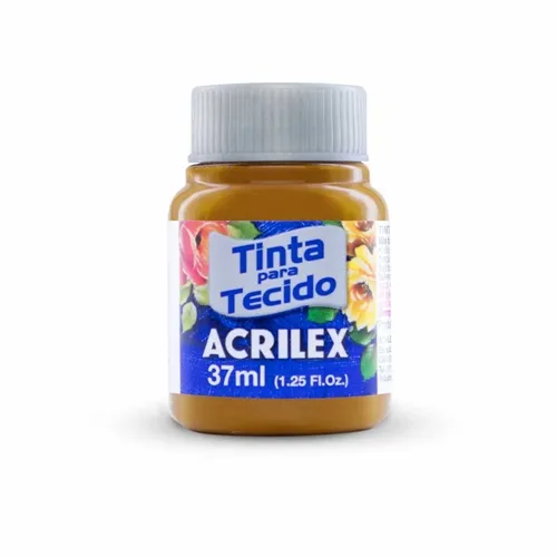Tinta Tecido Fosca - 37ml - Siena Natural/ Fume - 539 - Acrilex