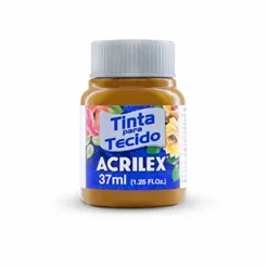 Tinta Tecido Fosca - 37ml - Siena Natural/ Fume - 539 - Acrilex