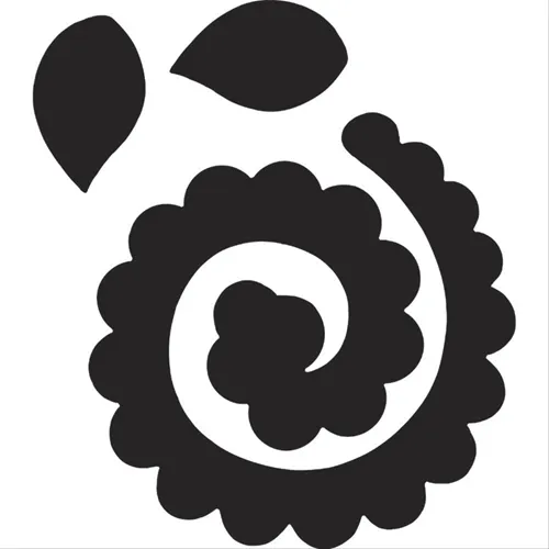 Faca p/ Corte Supreme - Flor Espiral - 21460 - Toke e Crie