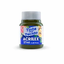 Tinta Tecido Fosca - 37ml - Verde Oliva - 545 - Acrilex