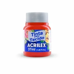 Tinta Tecido Fosca - 37ml - Tangerina - 801 - Acrilex