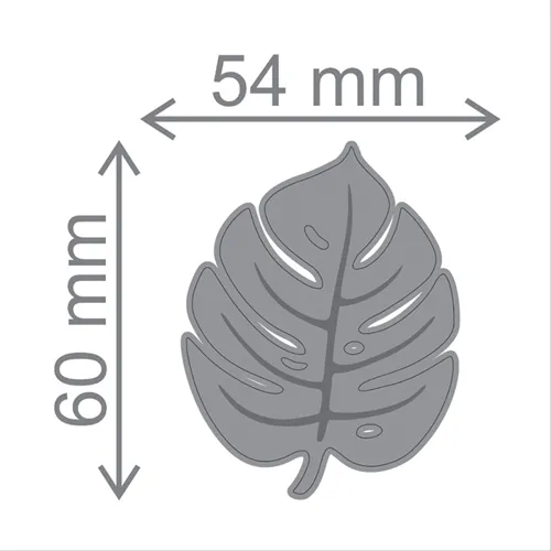 Faca p/ Corte E Relevo - Extra Grande - Borda Tropical - 21525 - Toke e Crie
