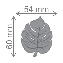 Faca p/ Corte E Relevo - Extra Grande - Borda Tropical - 21525 - Toke e Crie