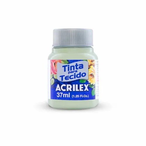 Tinta Tecido Fosca - 37ml - Verde Soft - 897 - Acrilex