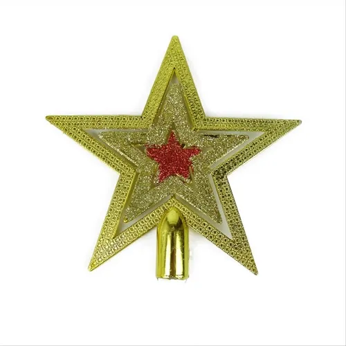 Estrela Ponteira de Árvore 15CM - QS182-BZ70039XY